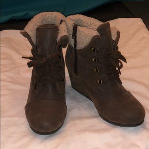 Wedge Heeled Booties